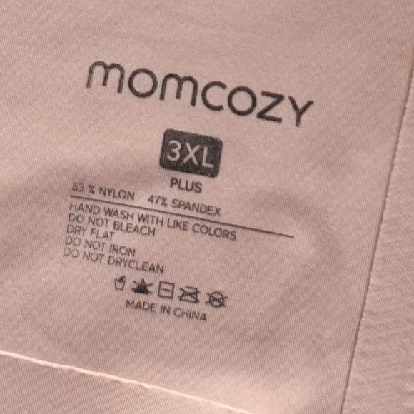 Momcozy Womens 3XL Plus Nursing Pumping Bra Beige Seamless Wireless - Picture 7 of 8